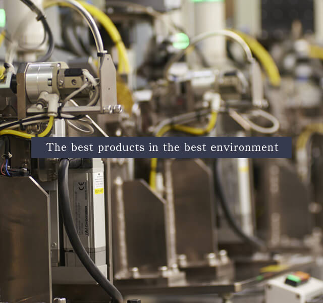 The best products in the best environment